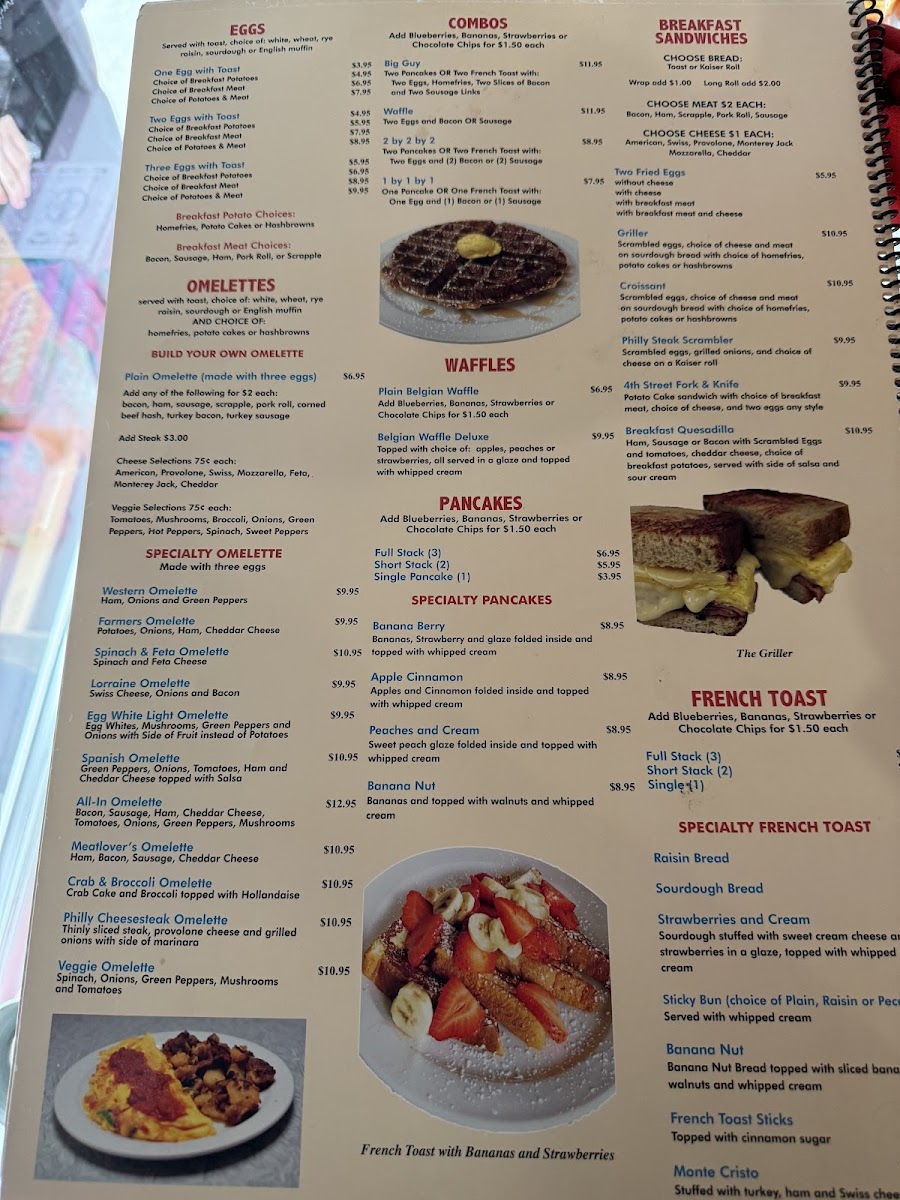 Menu 4Th Street Café-5