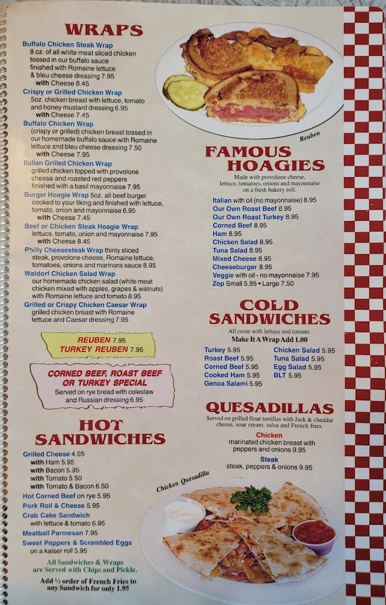 Menu 4Th Street Café-7