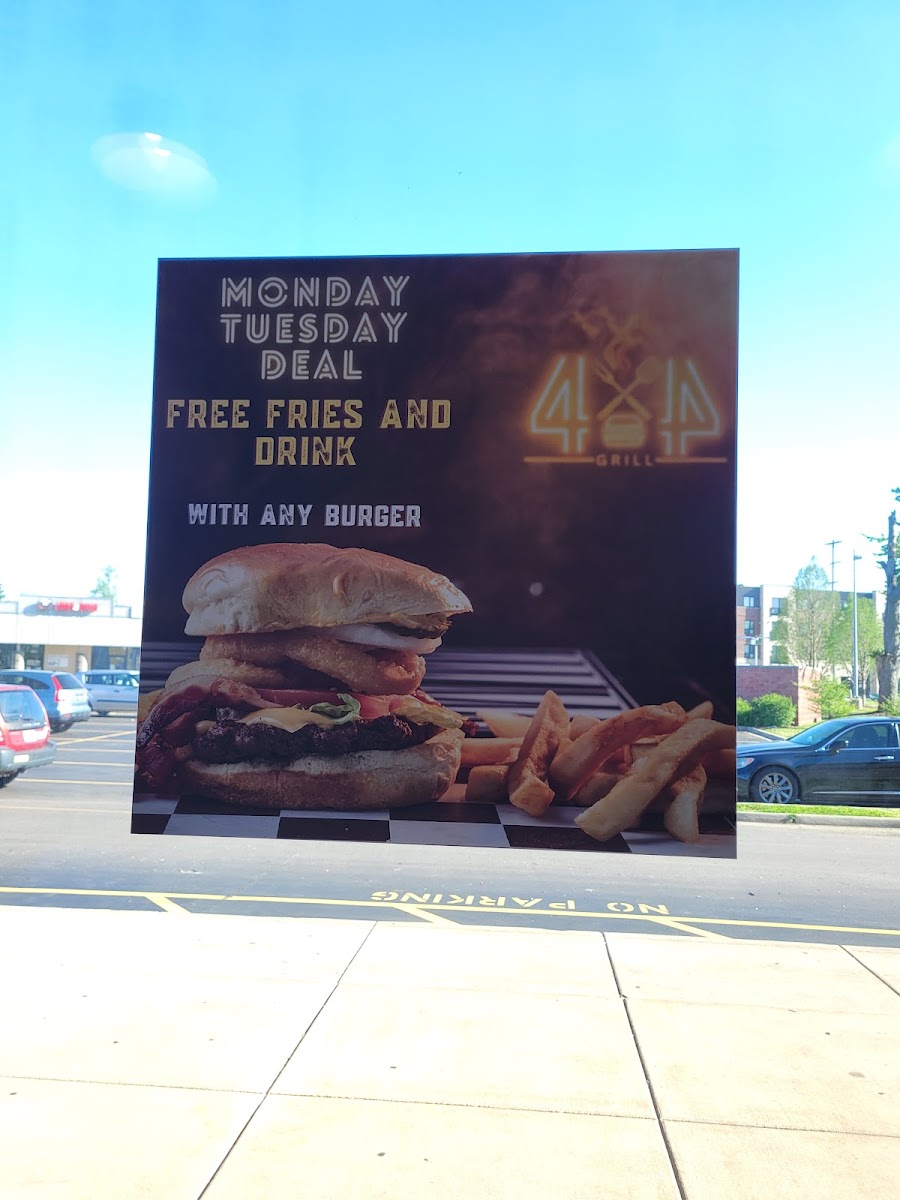 Menu 4X4 Grill-4