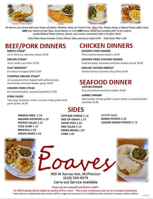 Menu 5 Loaves Country Kitchen-2