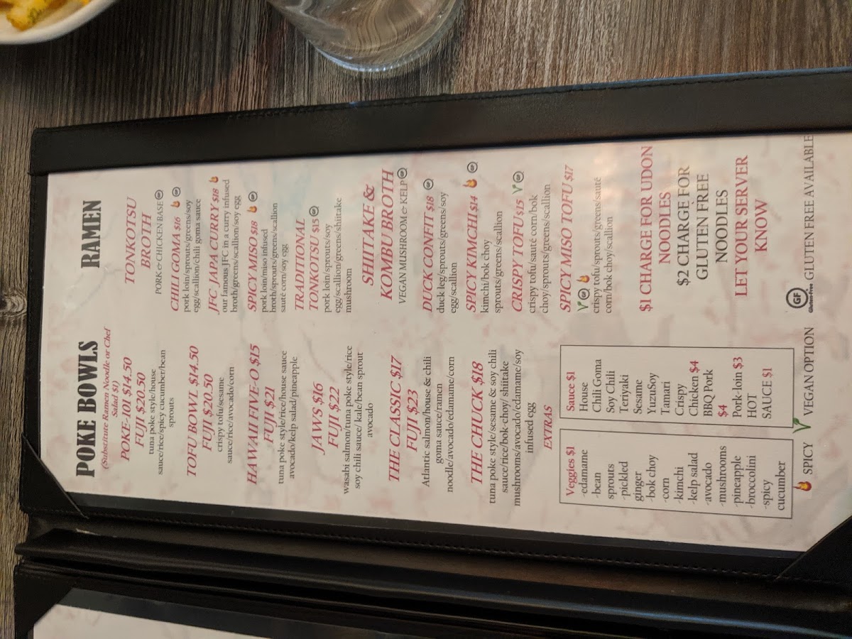 Menu 5 Senses Ramen & Sushi Bar-9