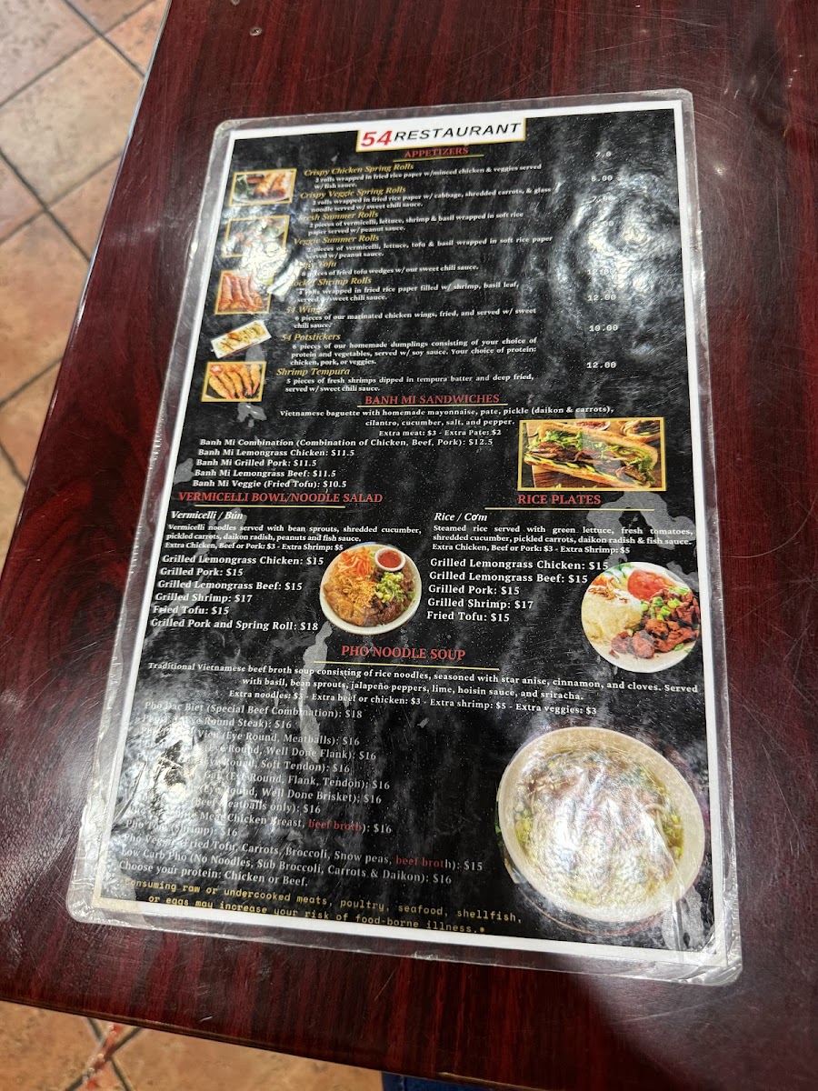 Menu 54 Restaurant-4