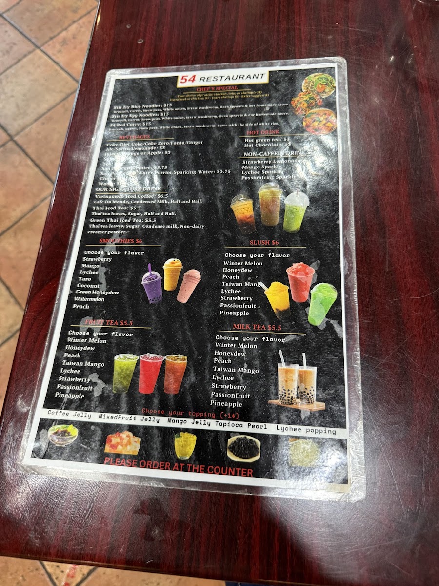 Menu 54 Restaurant-7