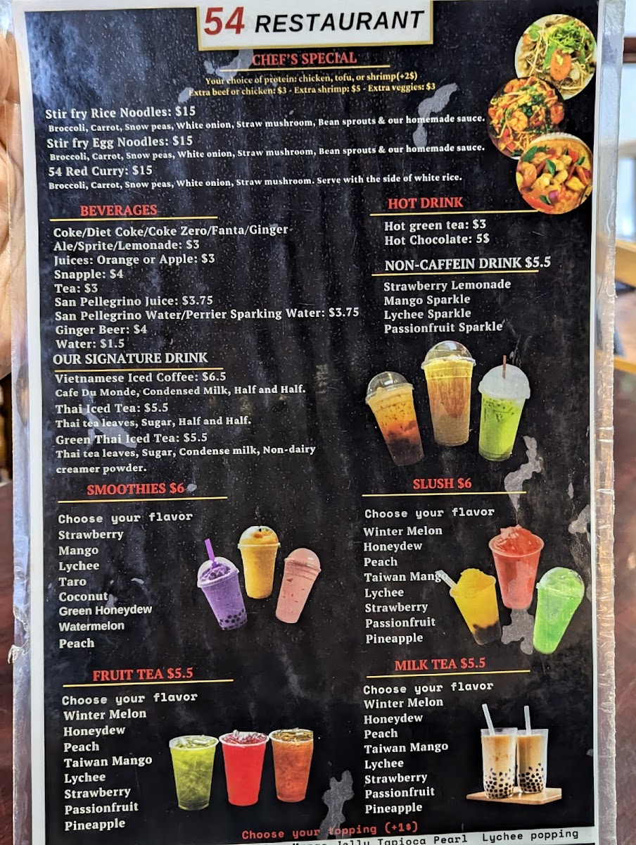 Menu 54 Restaurant-8