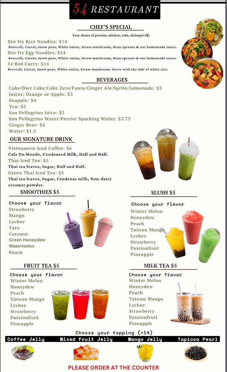Menu 54 Restaurant-9