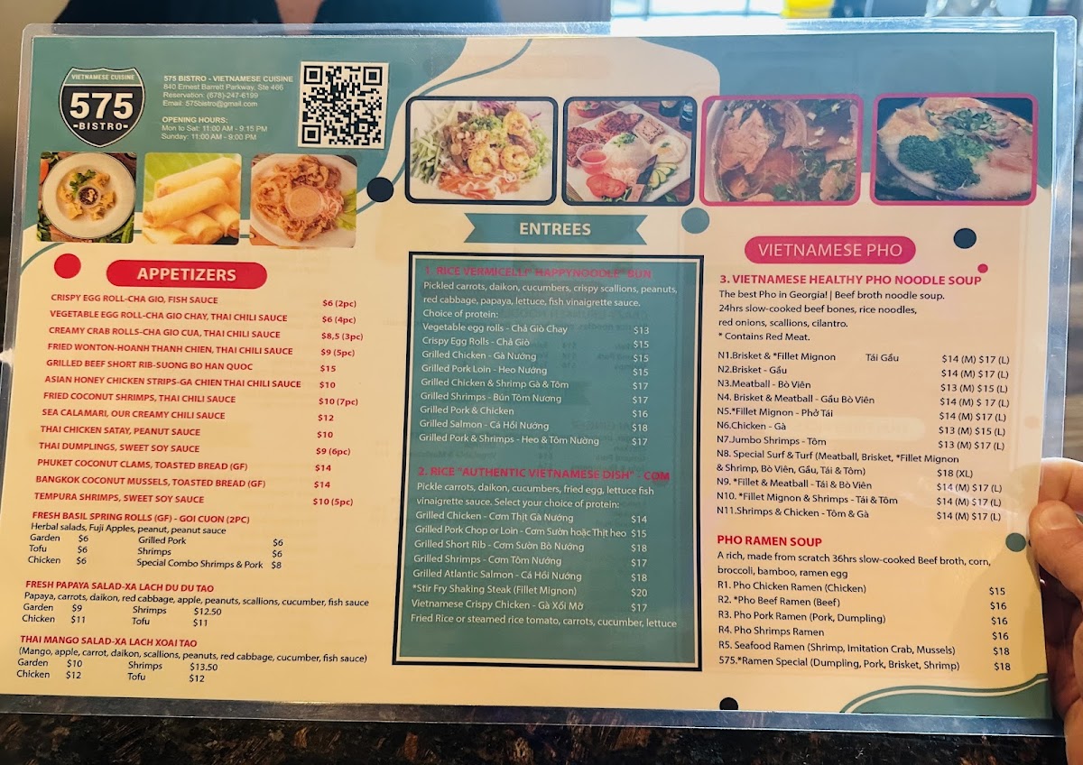 Menu 575 Bistro-1
