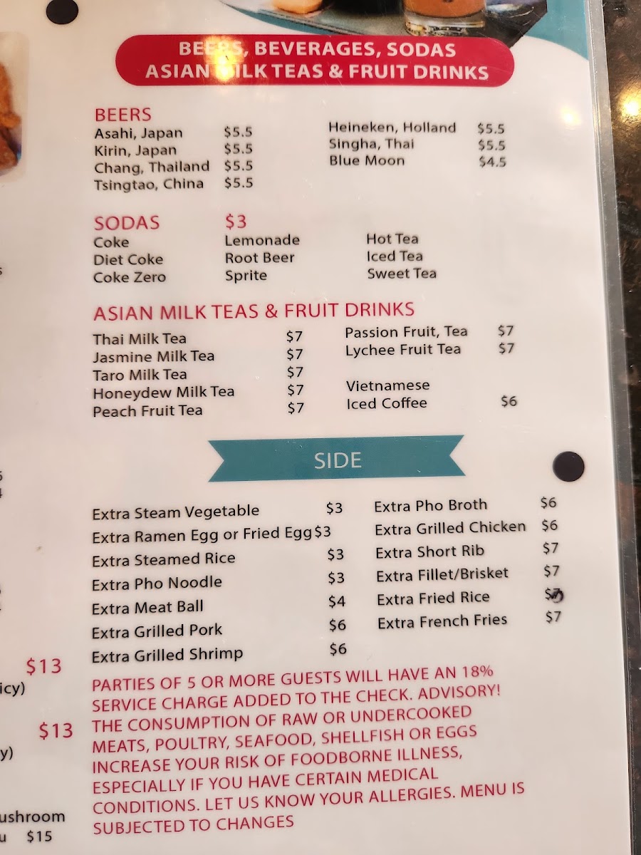 Menu 575 Bistro-10