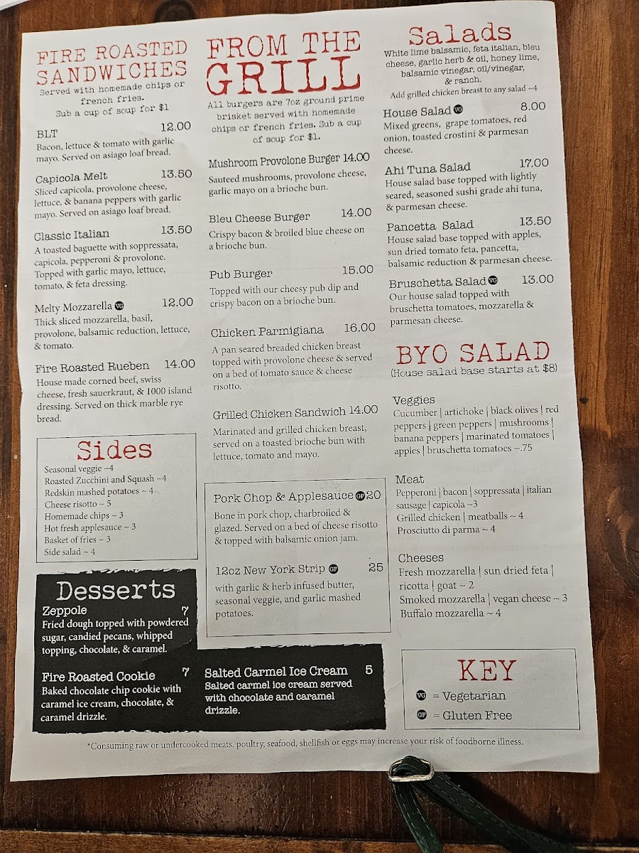 Menu 5Th Street Pub (Perrysburg, Oh)-2