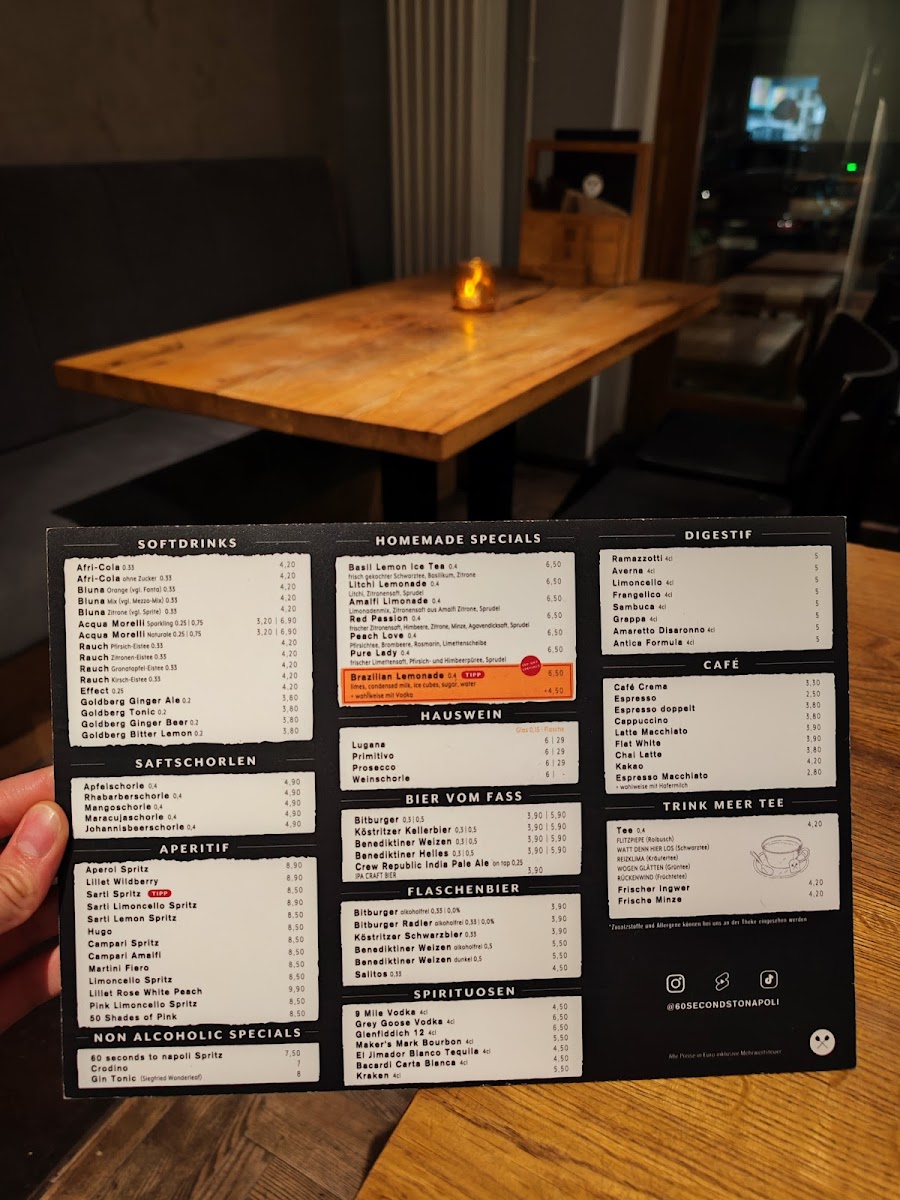 Menu 60 Seconds To Napoli-3