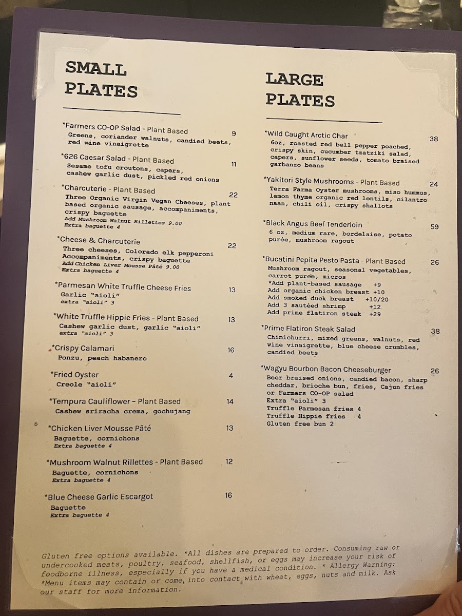 Menu 626 On Rood-2