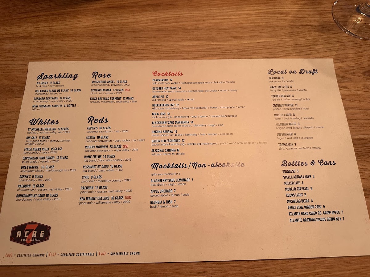 Menu 7 Acre Barngrill-8