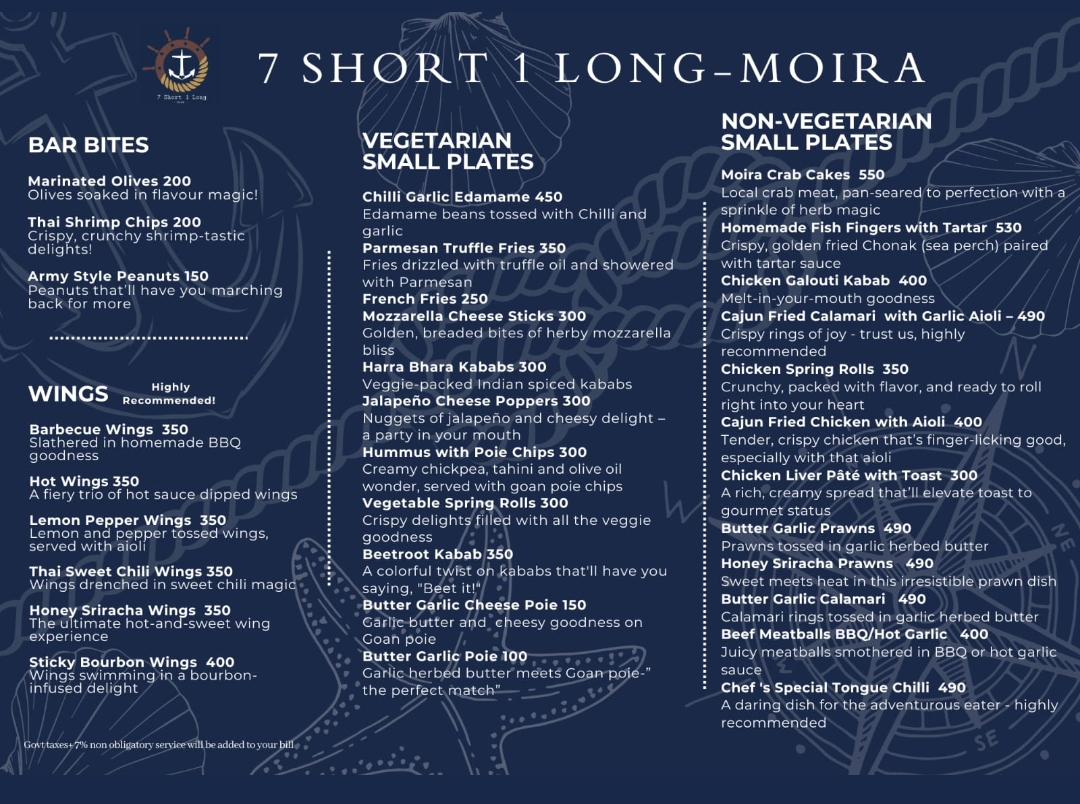 Menu 7 Short 1 Long Restaurant-2