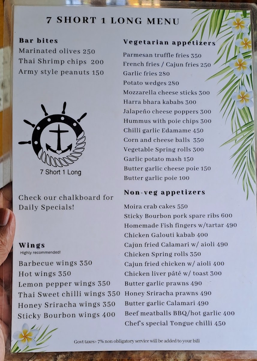 Menu 7 Short 1 Long Restaurant-3