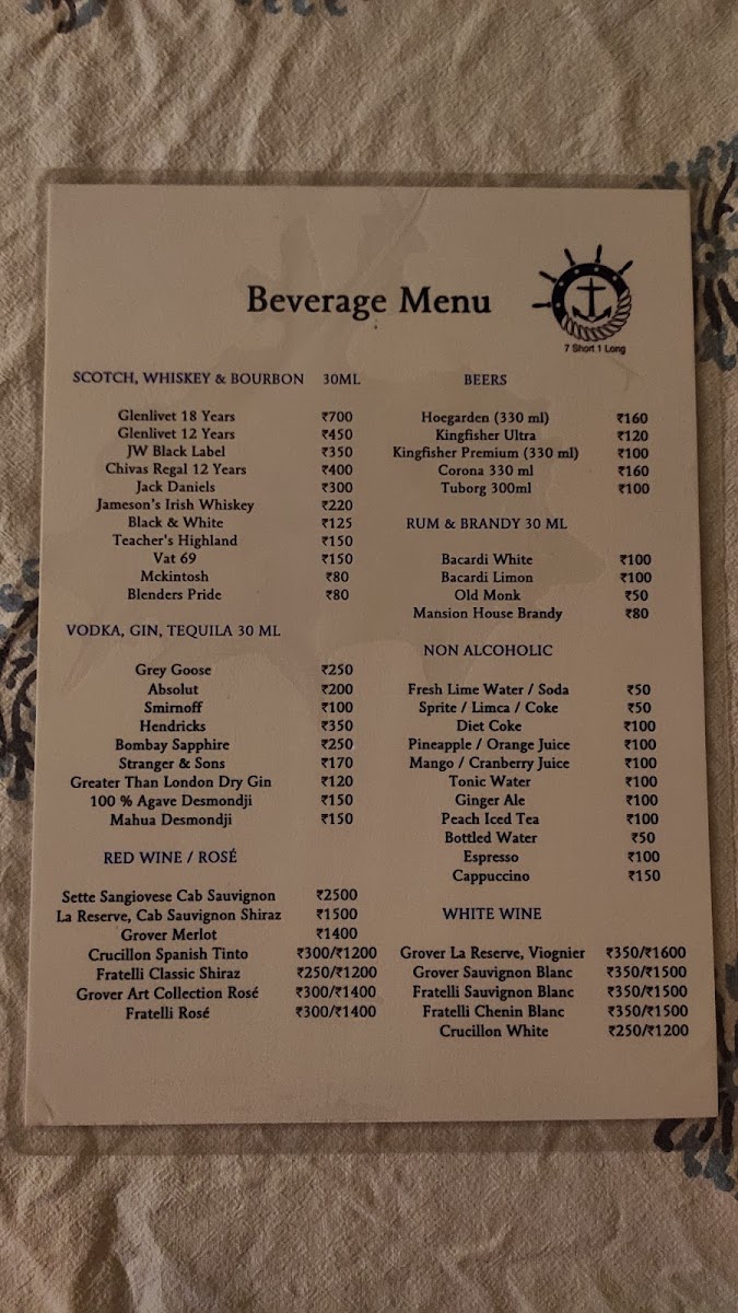 Menu 7 Short 1 Long Restaurant-8