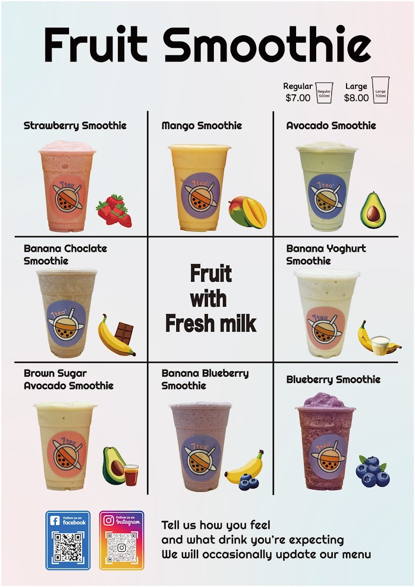 Menu 7 Tea Nt-3