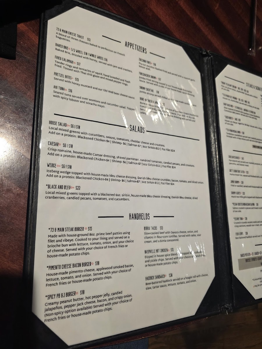 Menu 73 & Main-7