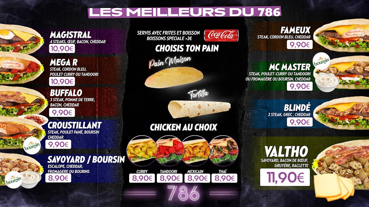 Menu 786 - Le Mans I Brasserie & Burger-3
