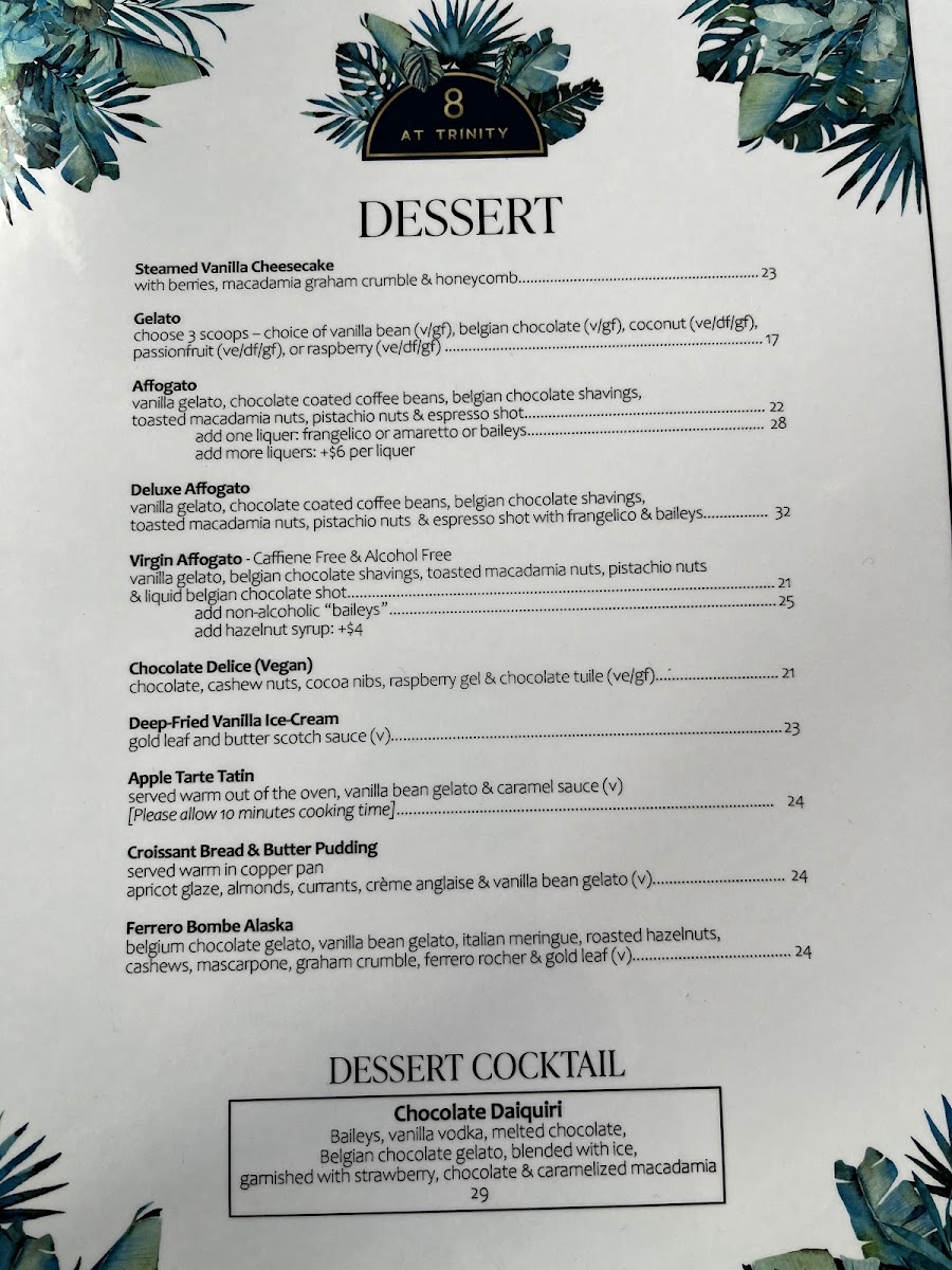 Menu 8 At Trinity-2