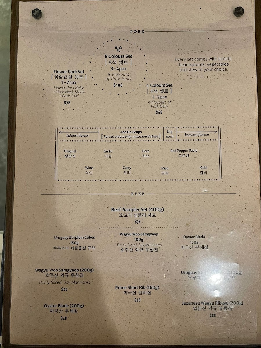 Menu 8 Korean Bbq | Korean Bbq Orchard | Shaw Centre-5