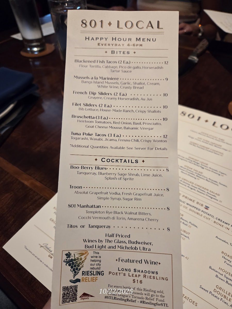 Menu 801 Local-1