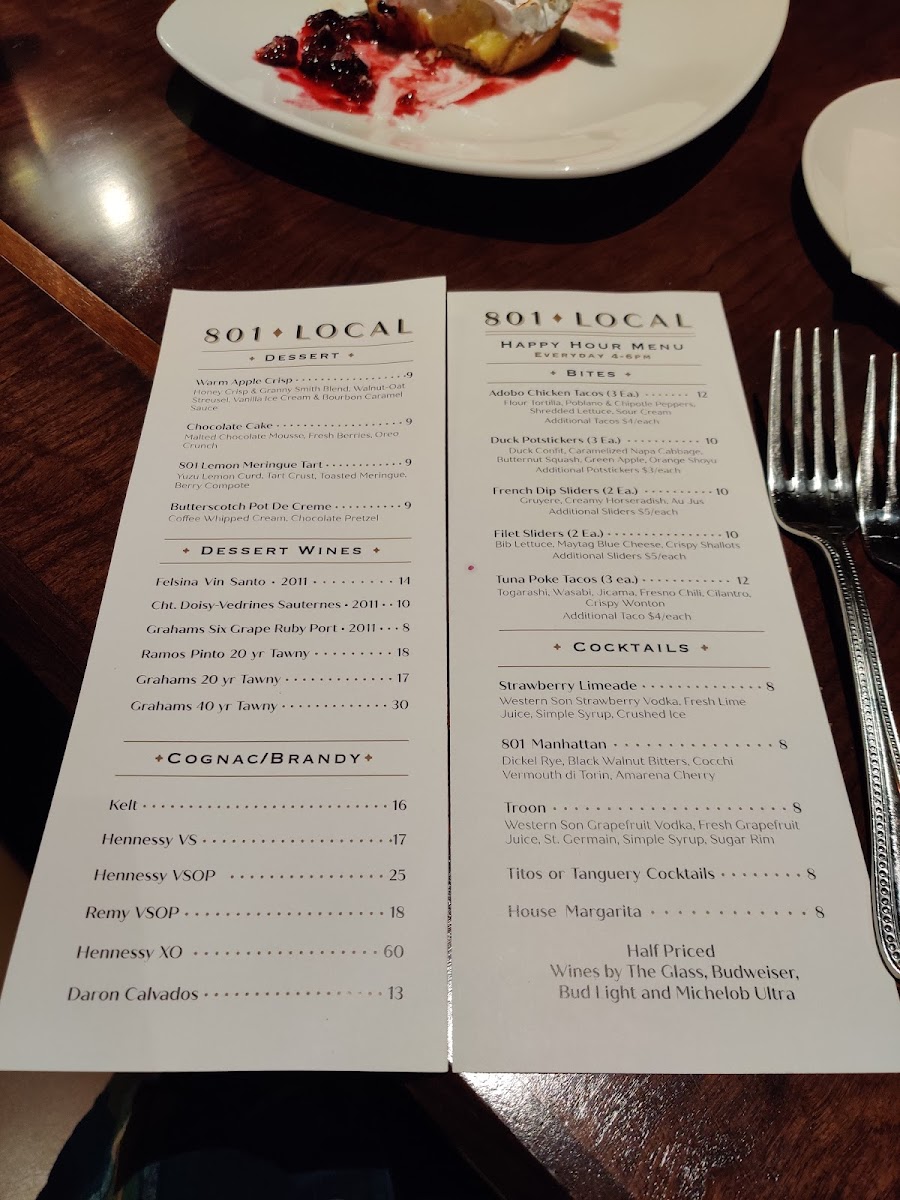 Menu 801 Local-5