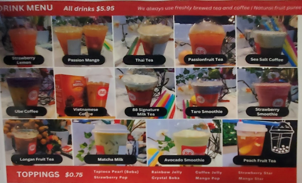 Menu 88 Street Food Rva-8