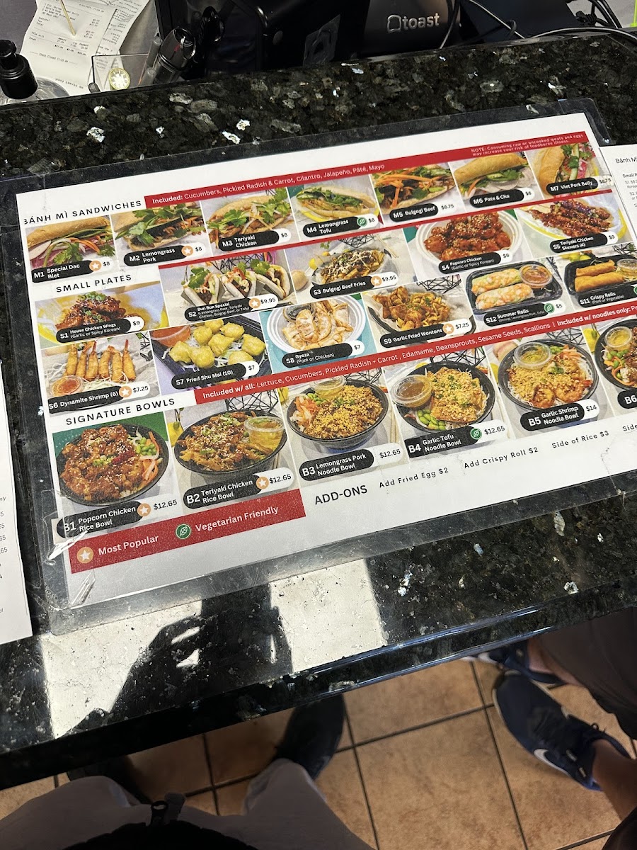 Menu 88 Street Food Rva-9