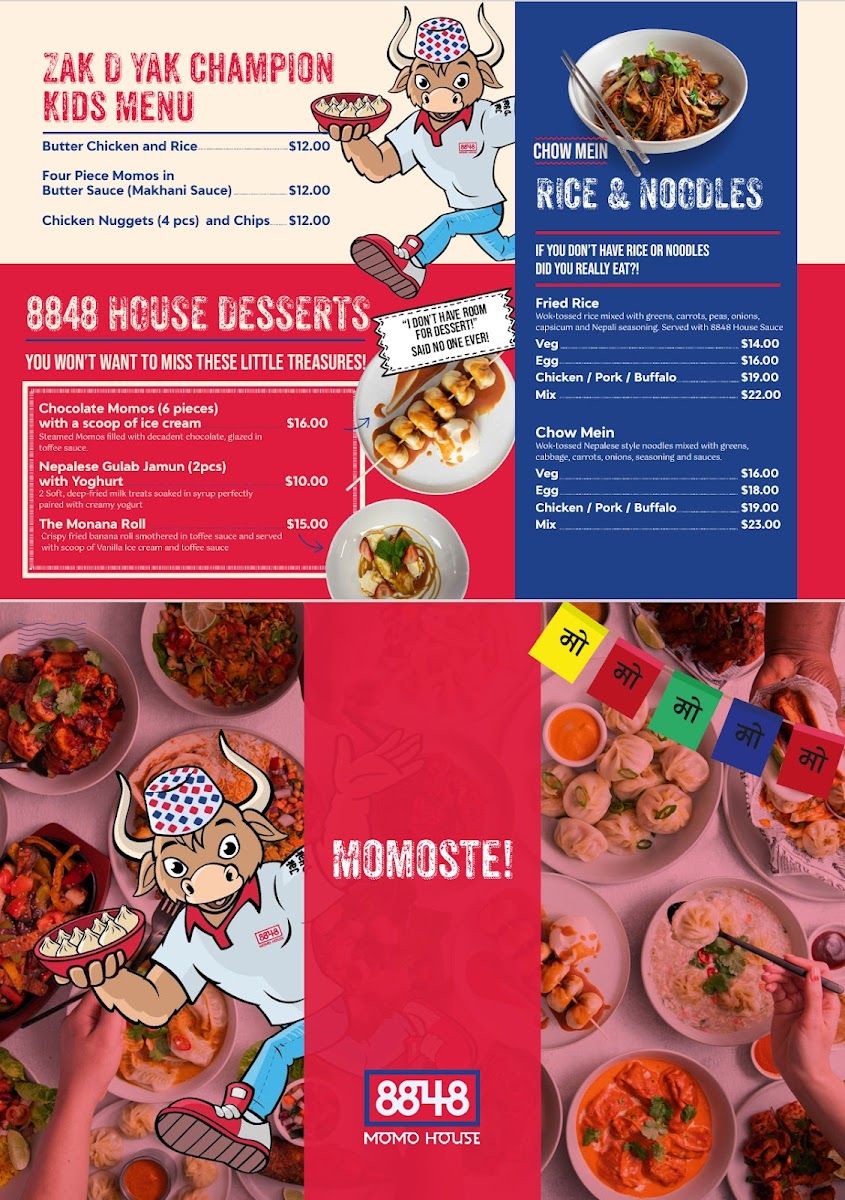 Menu 8848 Momo House Nundah-4