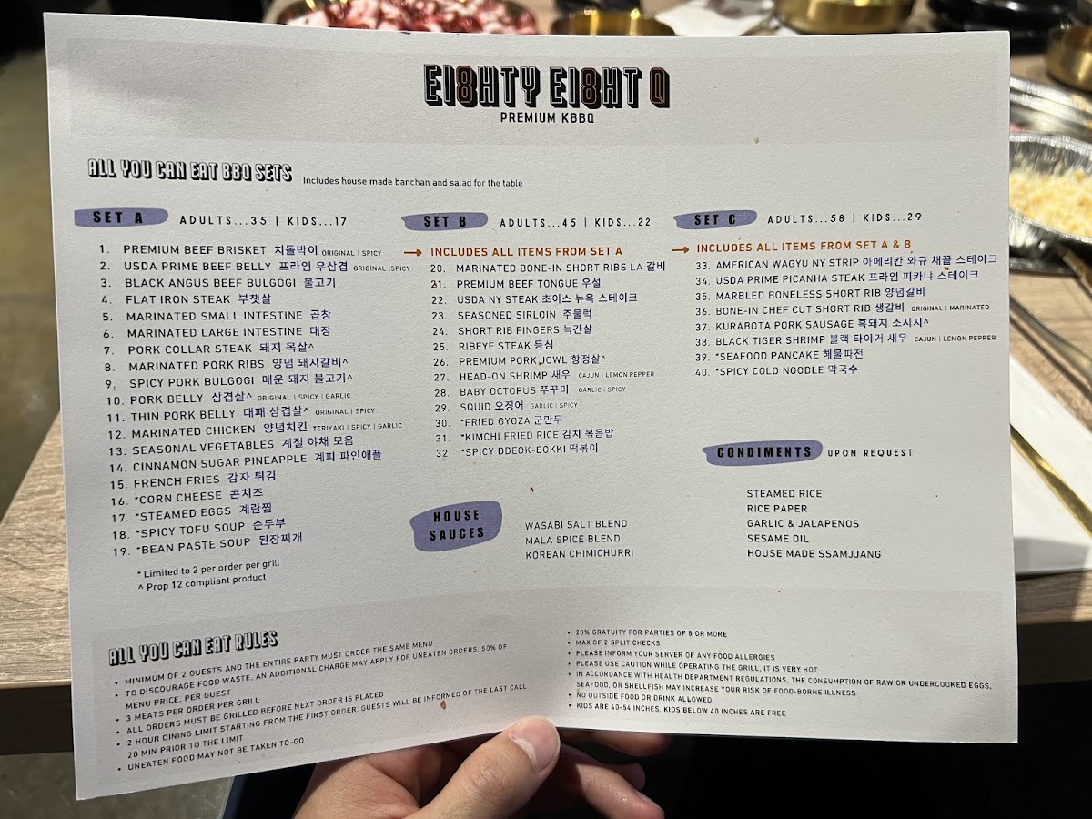 Menu 88Q Korean Bbq-9