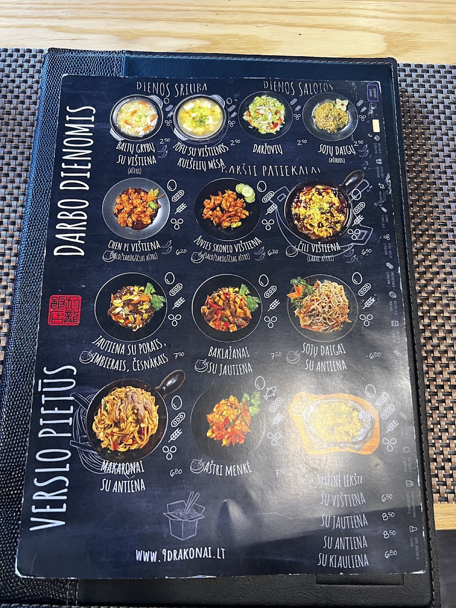 Menu 9 Drakonai-1