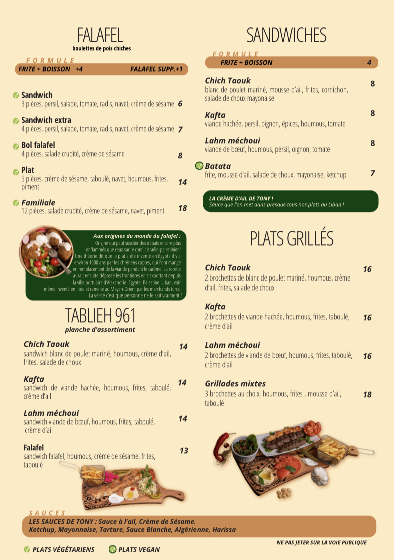 Menu 961 Beyrouth-2