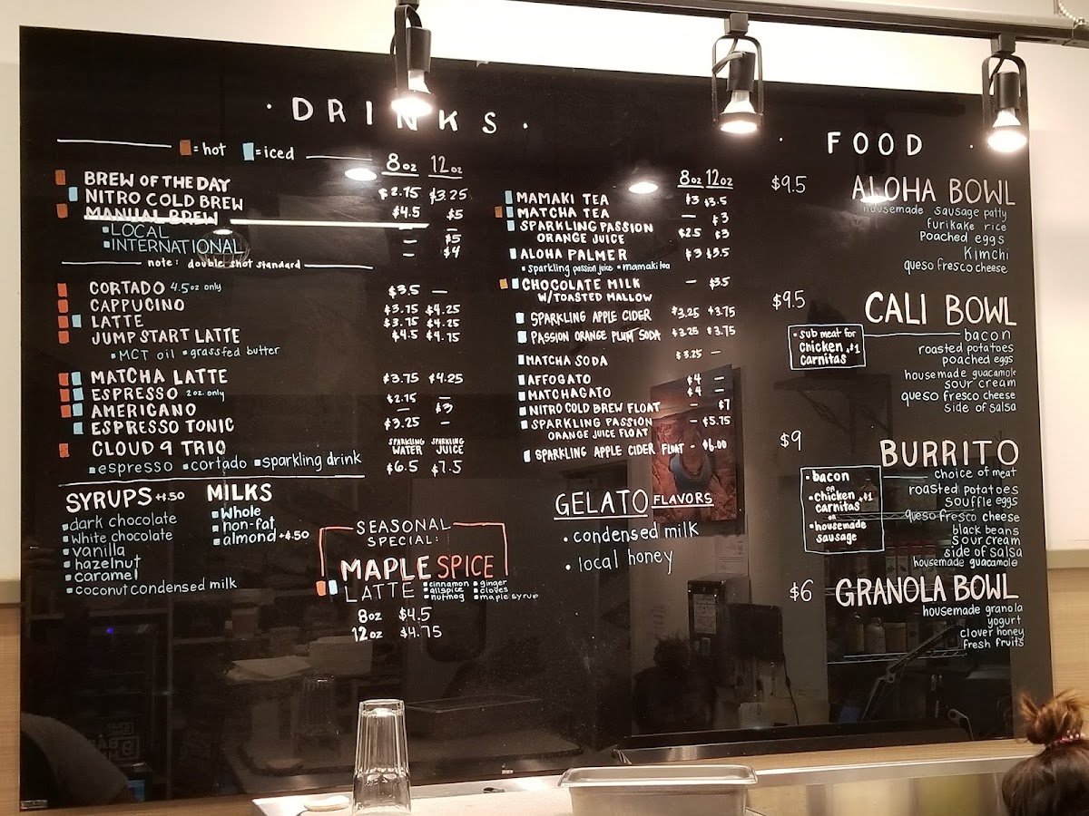 Menu 9Bar Hnl-6