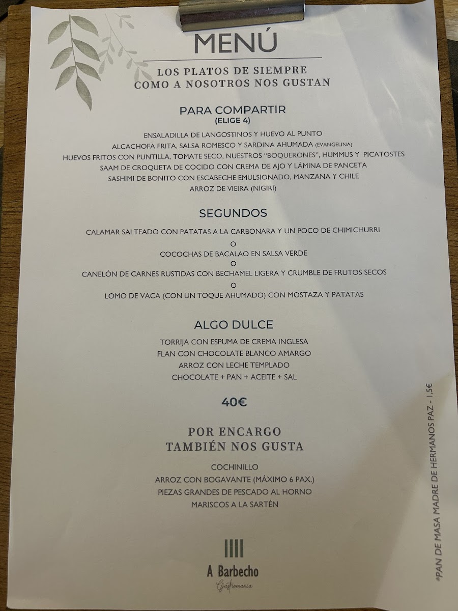 Menu A Barbecho Gastronomía-1