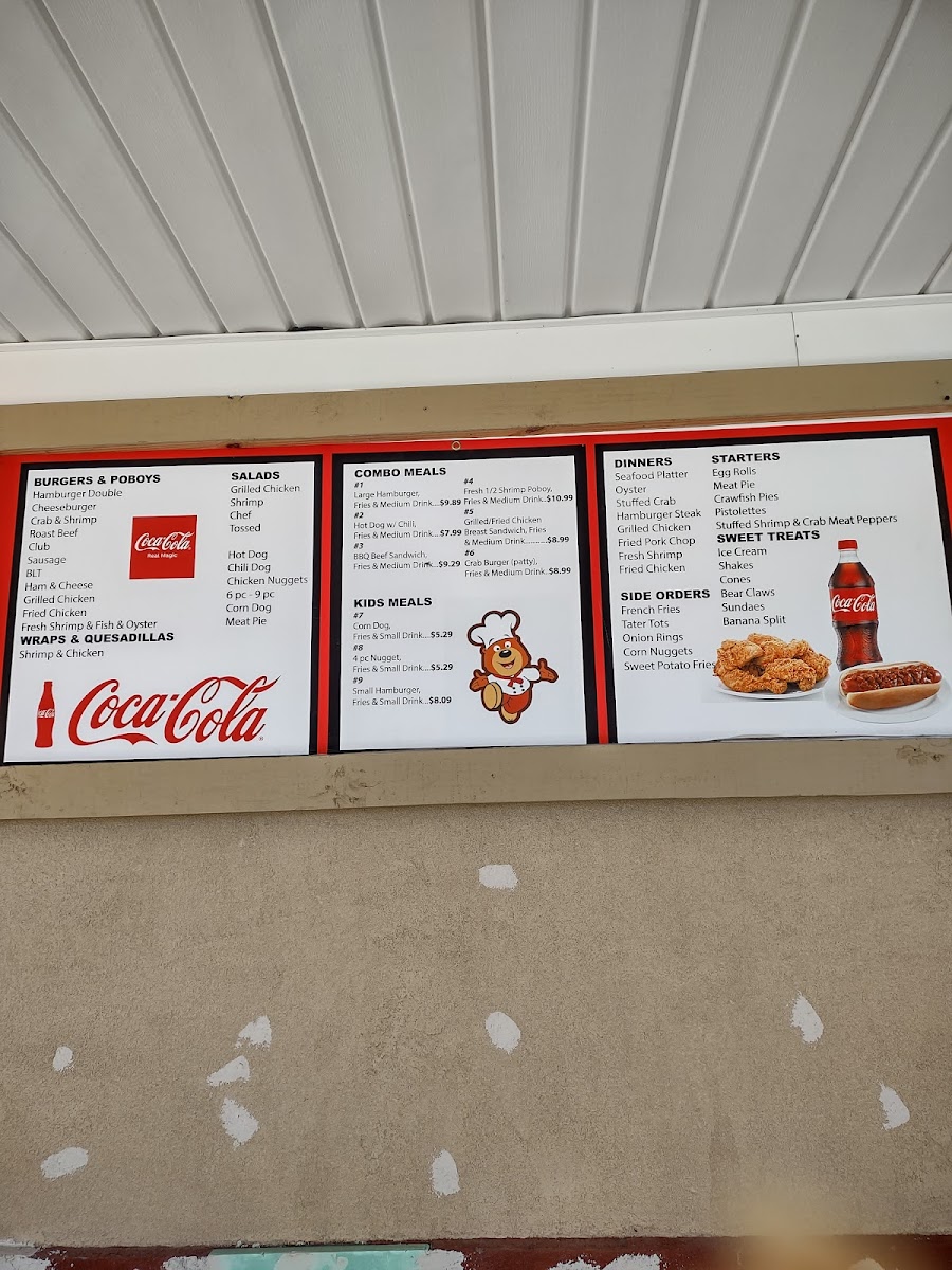 Menu A-Bear's Diner-2