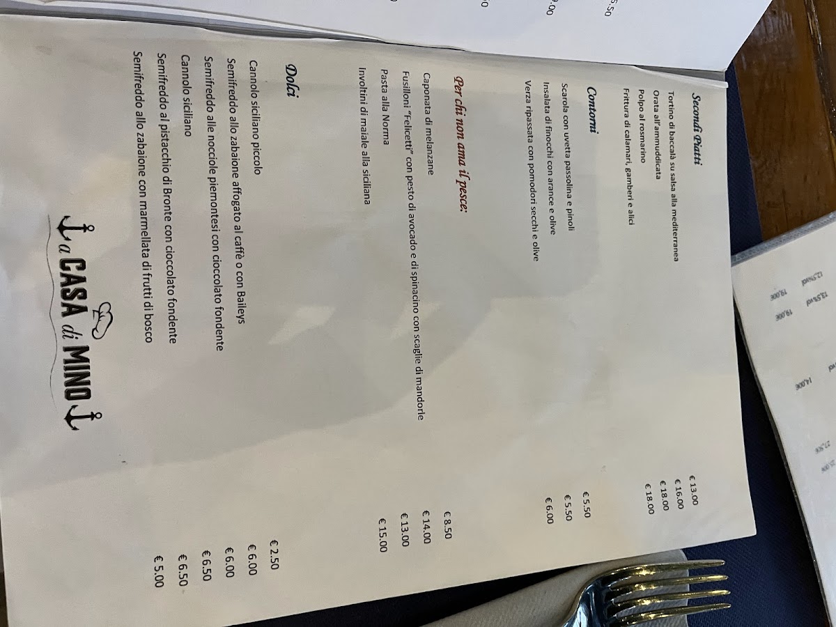 Menu A Casa Di Mino-10