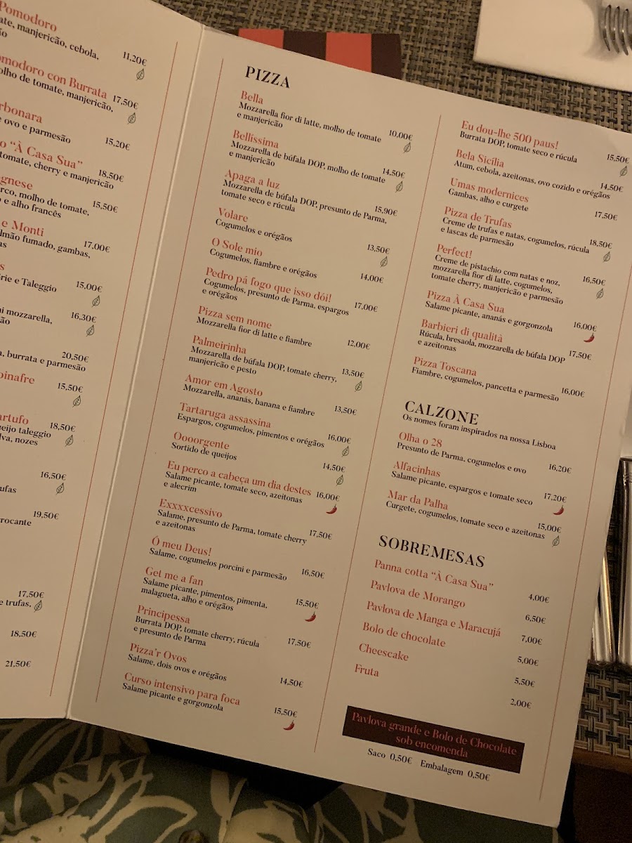 Menu À Casa Sua-8