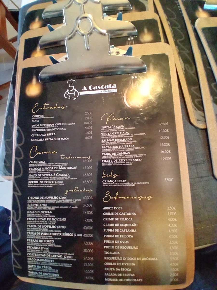 Menu A Cascata-4