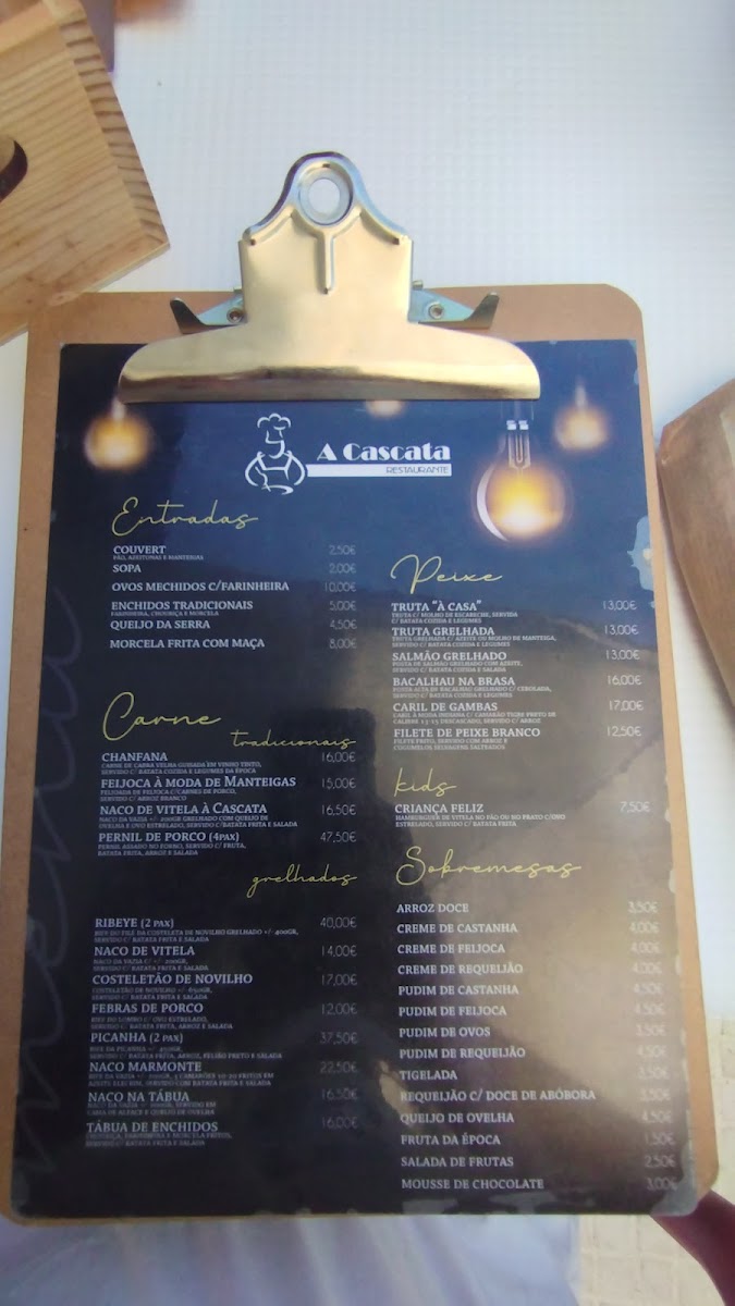 Menu A Cascata-5