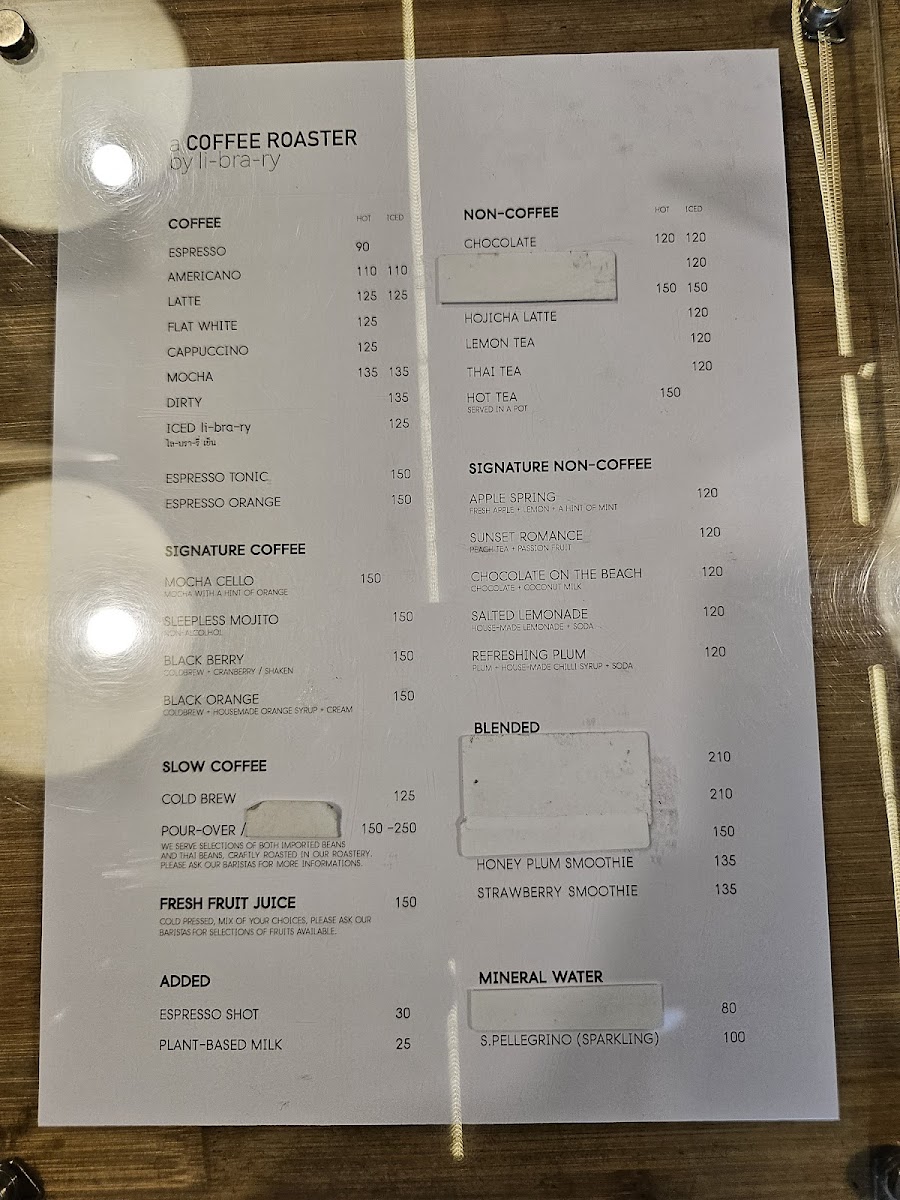 Menu A Coffee Roaster By Li-Bra-Ry-2
