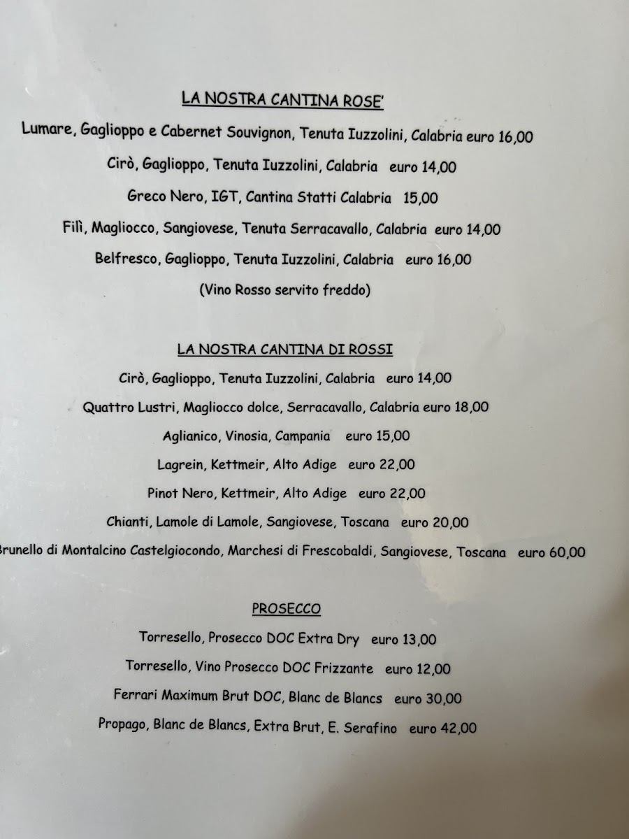Menu A' Cucchiarella Da Marco-2