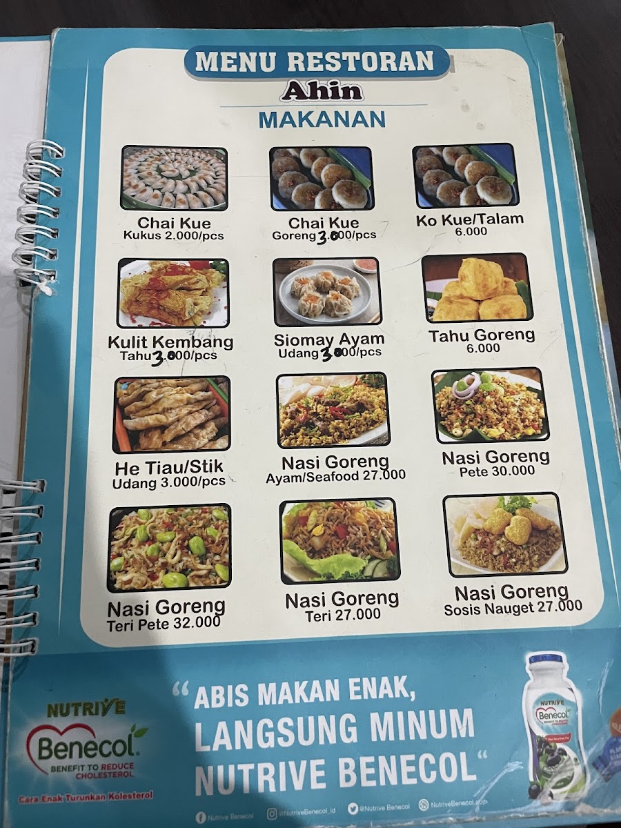 Menu A Hin Chai Kue Panas Siam-10