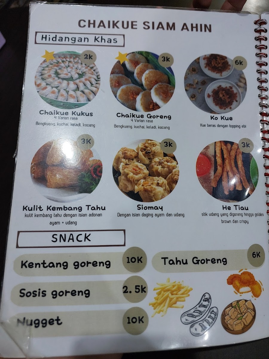 Menu A Hin Chai Kue Panas Siam-6
