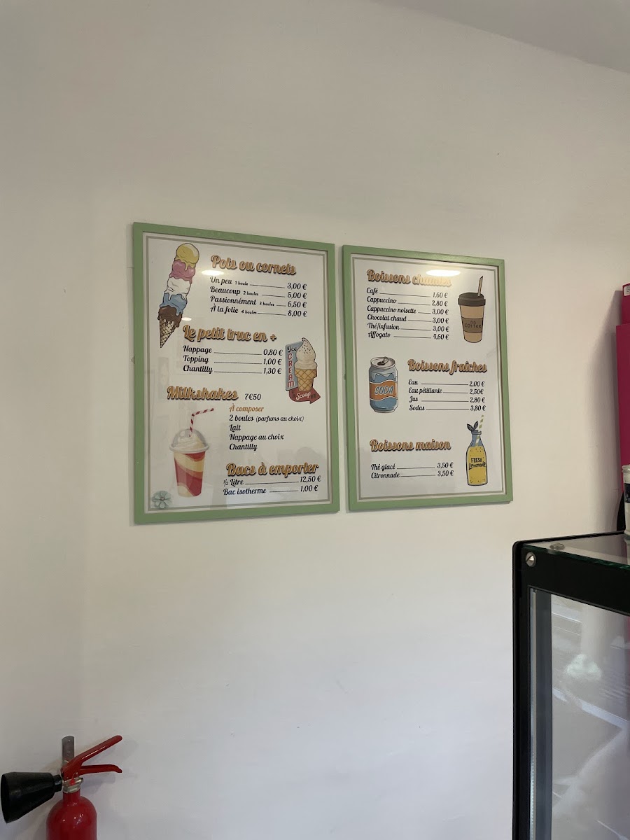 Menu À La Folie - Artisans Glaciers & Pâtissiers-4