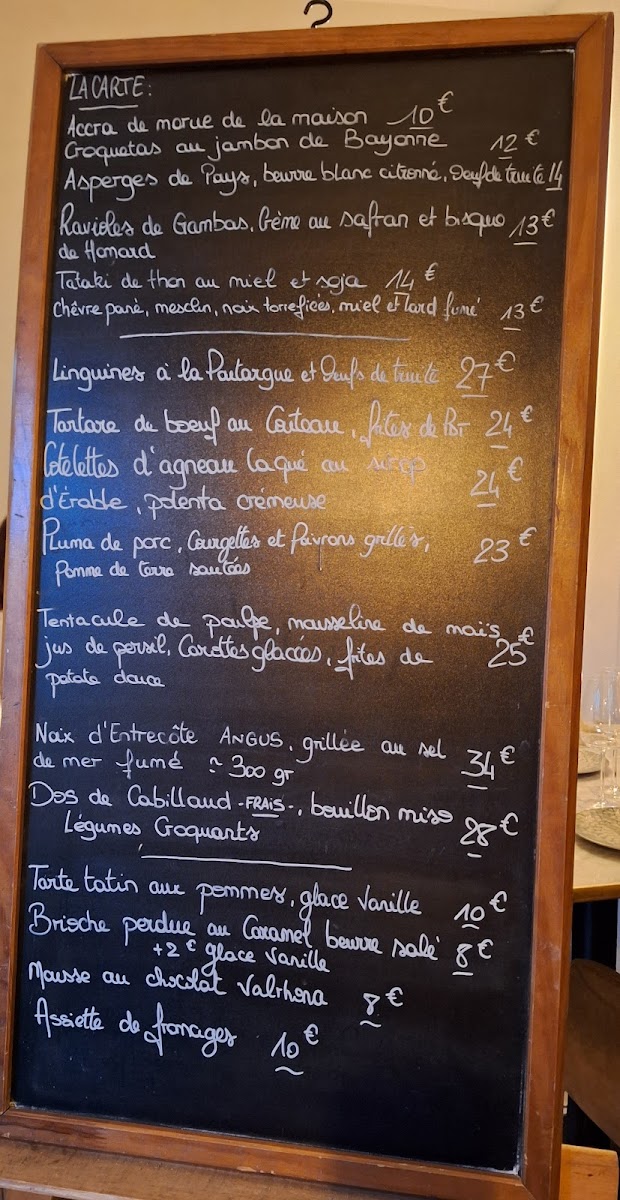 Menu A La Maison-1
