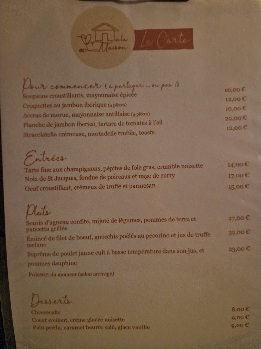 Menu A La Maison-5