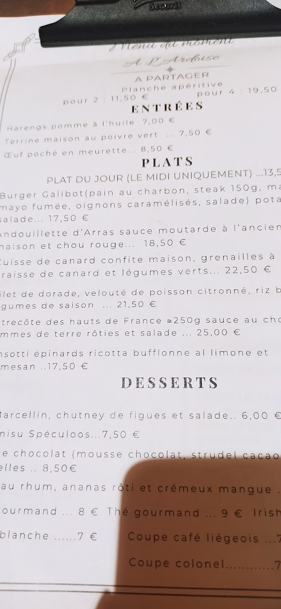 Menu A L’Ardoise-6