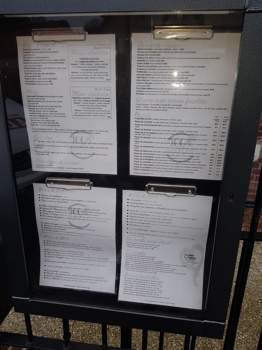 Menu A L'epoque-3