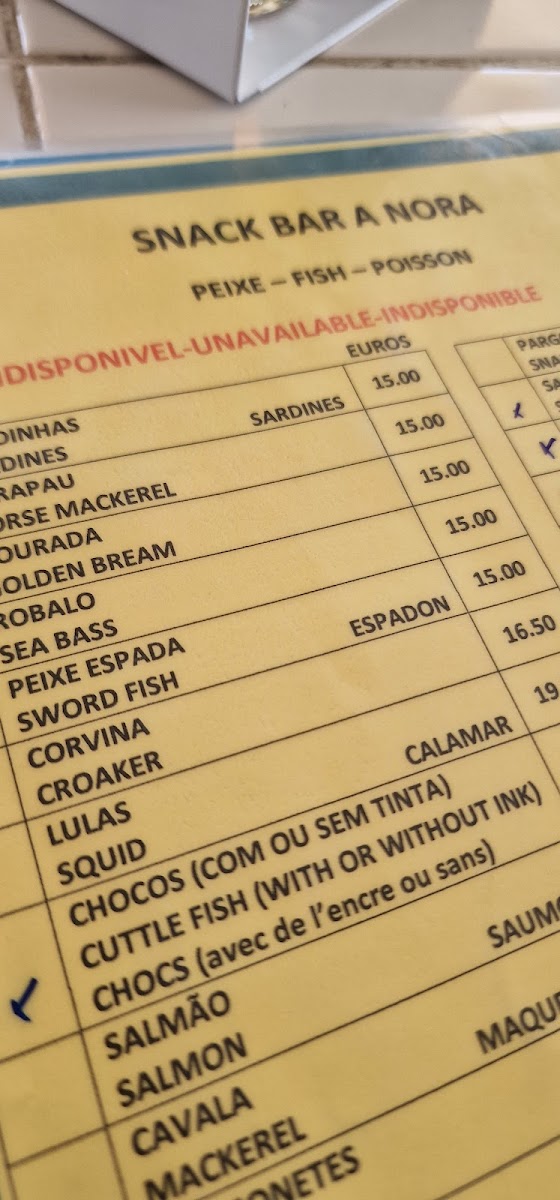 Menu A Nora-10