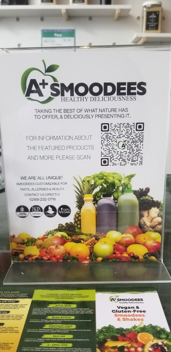 Menu A+ Smoodees-2