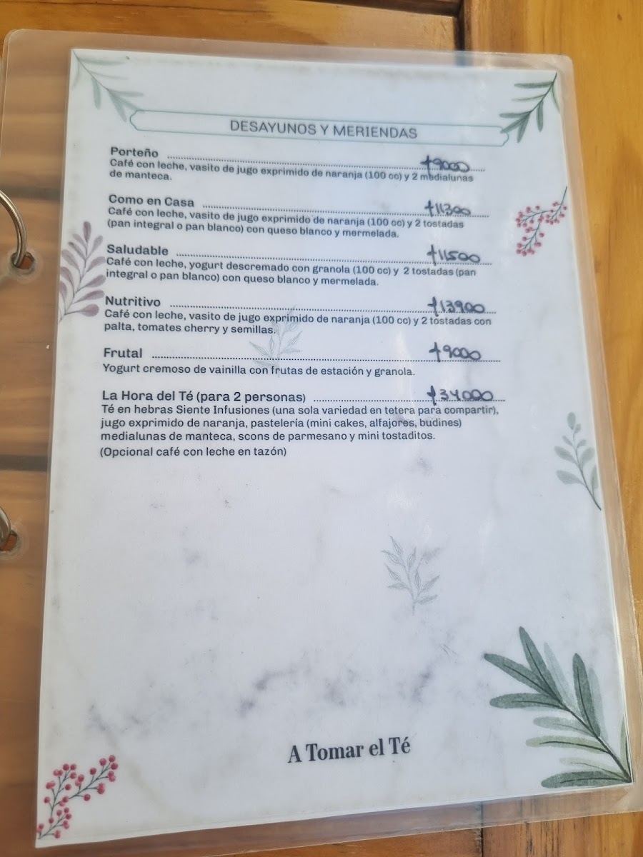 Menu A Tomar El Té Pastelería Y Café-4